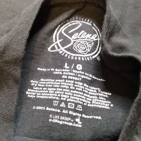 Selena Si Una Vez Short‎ Sleeve Tshirt size Large - Picture 3 of 3